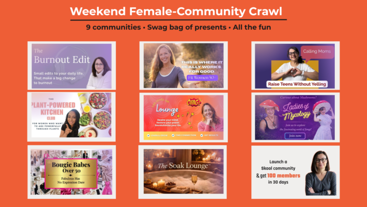 Welcome to the Female-Community Crawl!