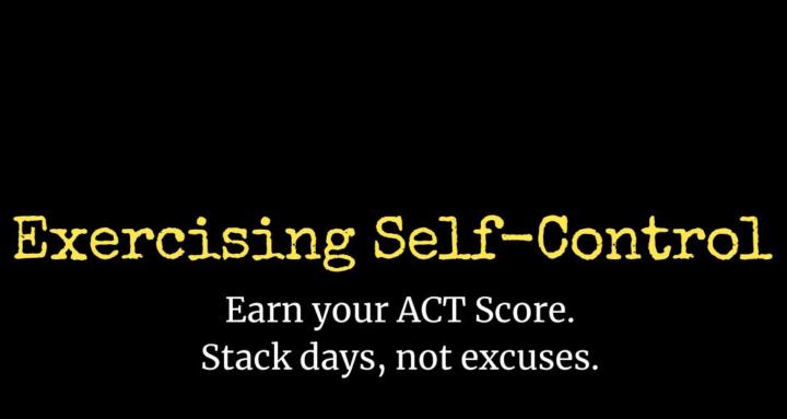 Exercising Self-Control