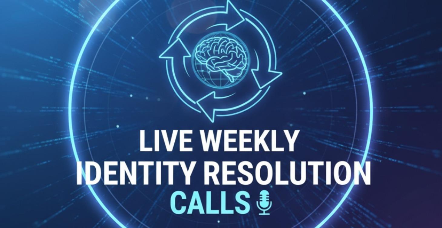LIVE WEEKLY IDENTITY RESOLUTION CALLS