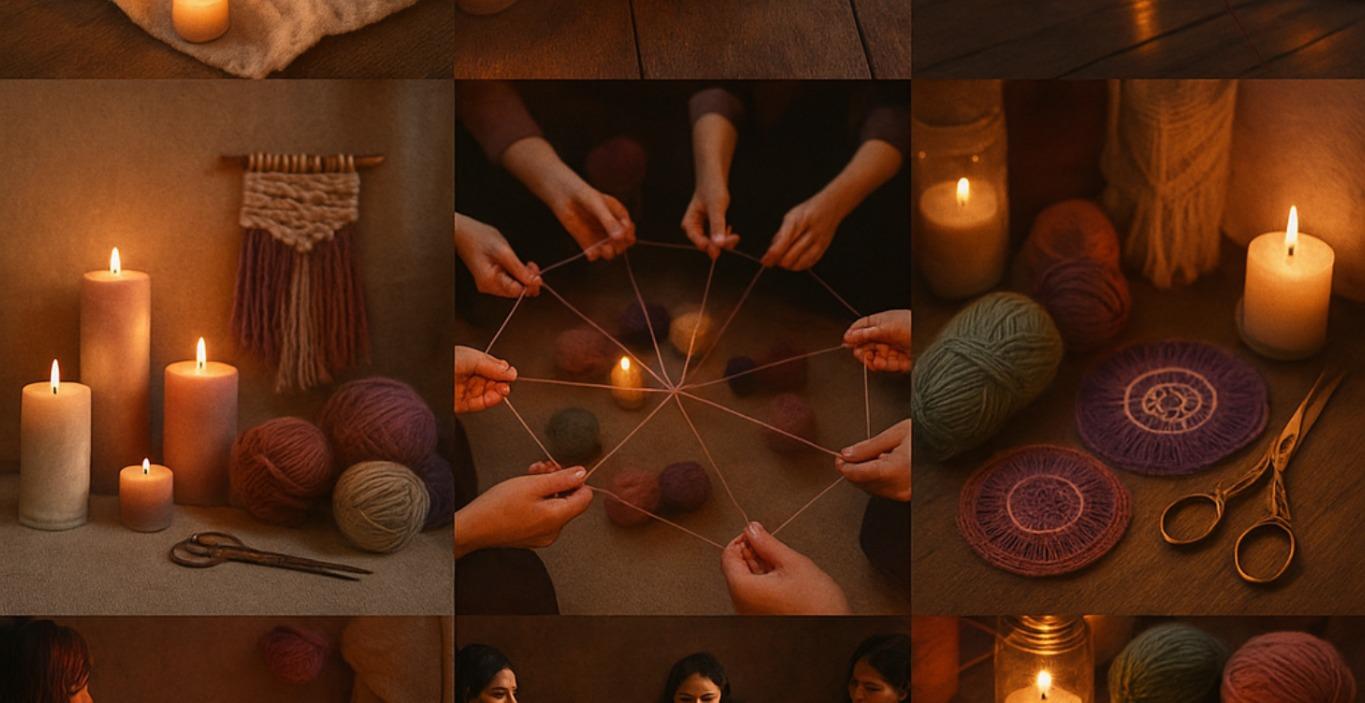 A Yarn & Community-Casting Ritual