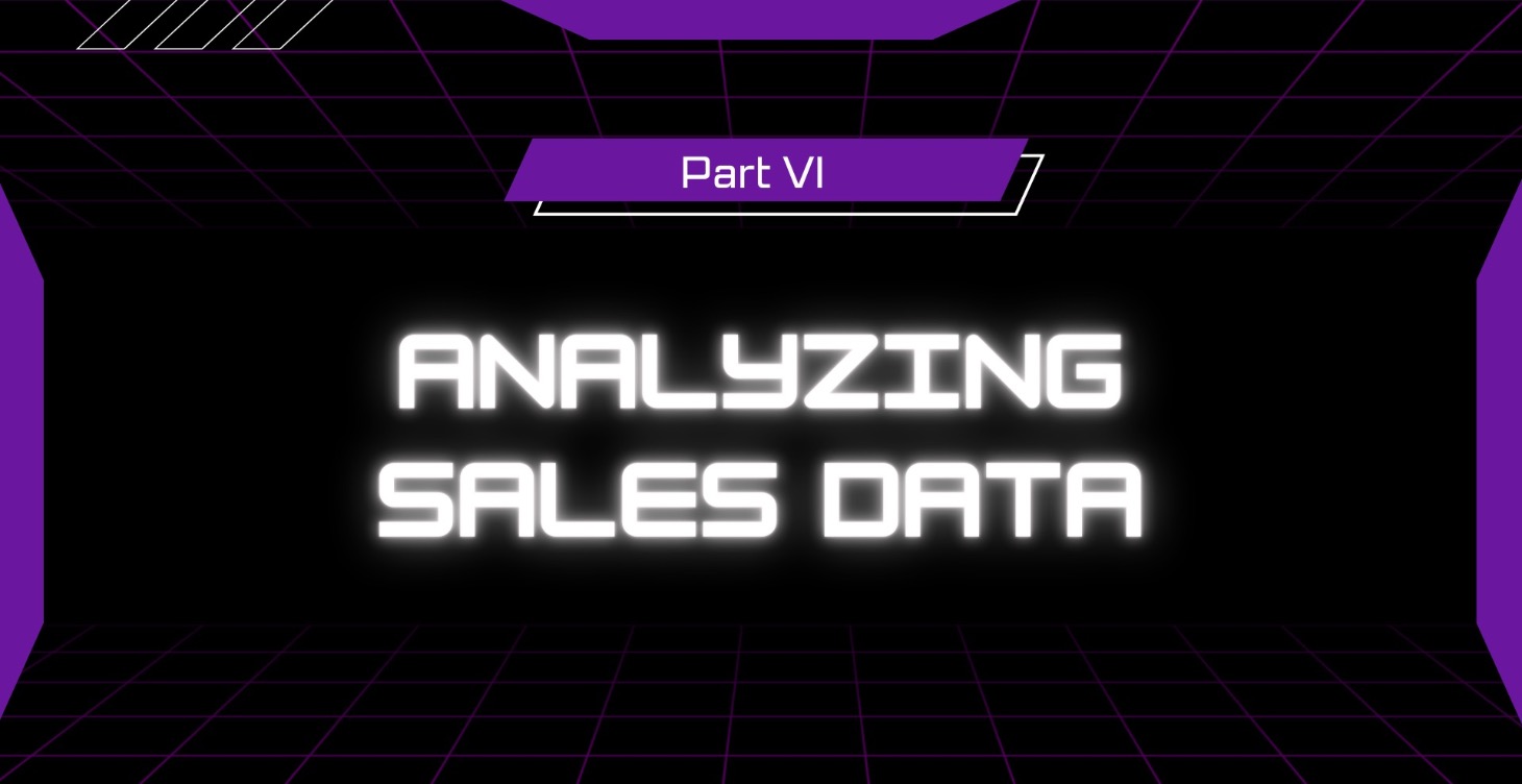 Analyzing Sales Data