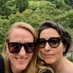 Fiona and Anita Blandford Belia
