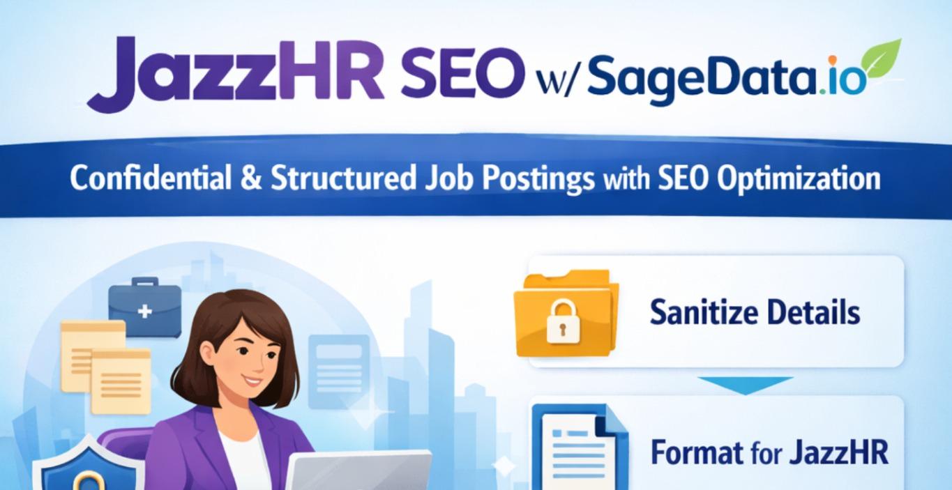 JazzHR - JD SEO with SageData.io email