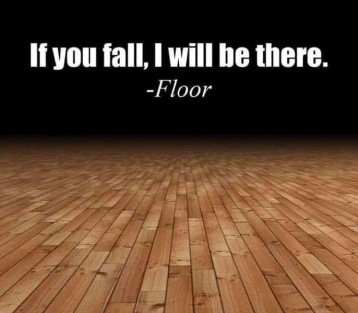 If you fall, I will be there.