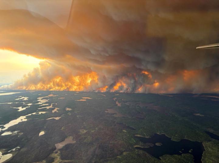 Canadian wild fires…