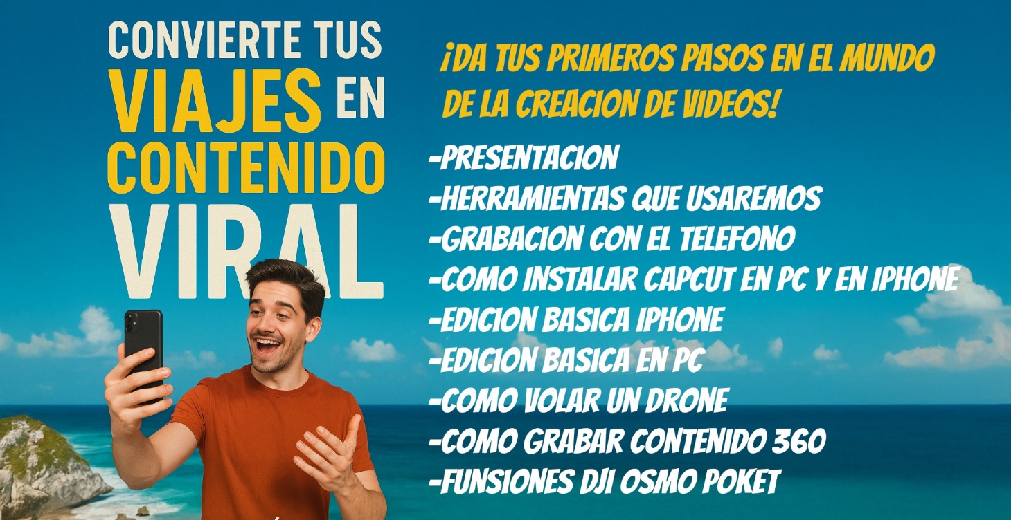 Convierte Tus Viajes en Contenido Viral