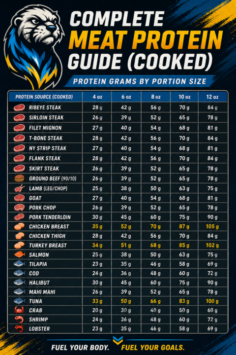 Protein Nutrition information 