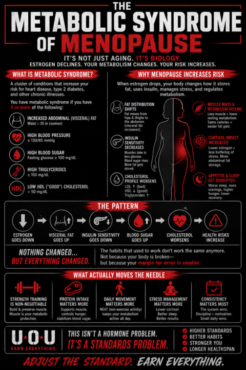 The Metabolic Syndrome of Menopause (Full Breakdown)