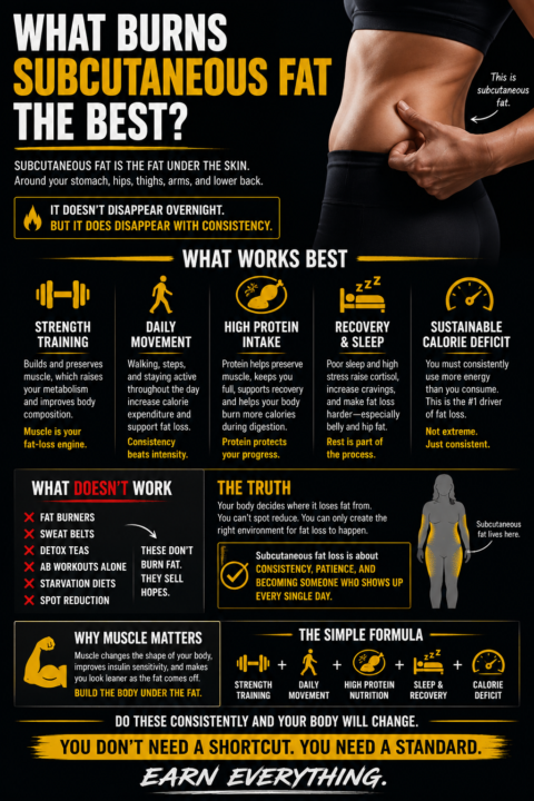 What Burns Subcutaneous Fat?