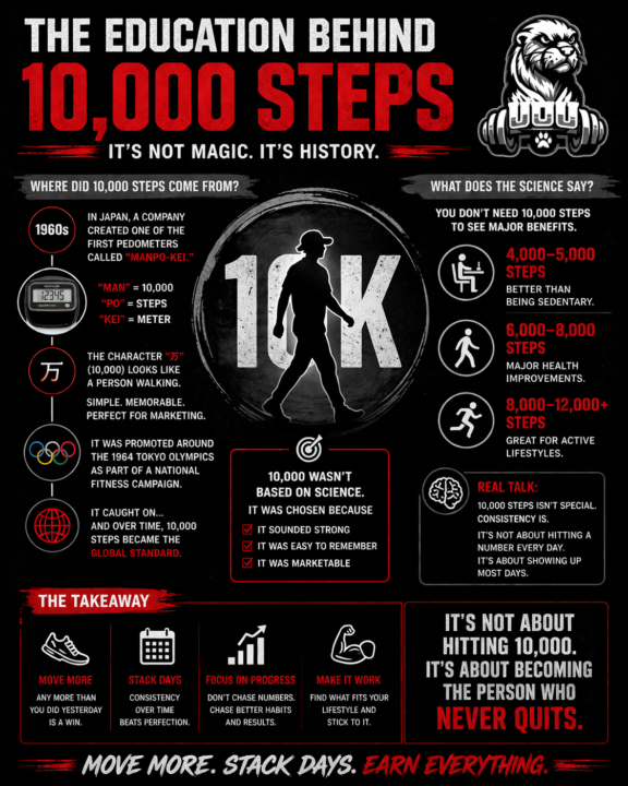 The Truth About 10,000 Steps A Day