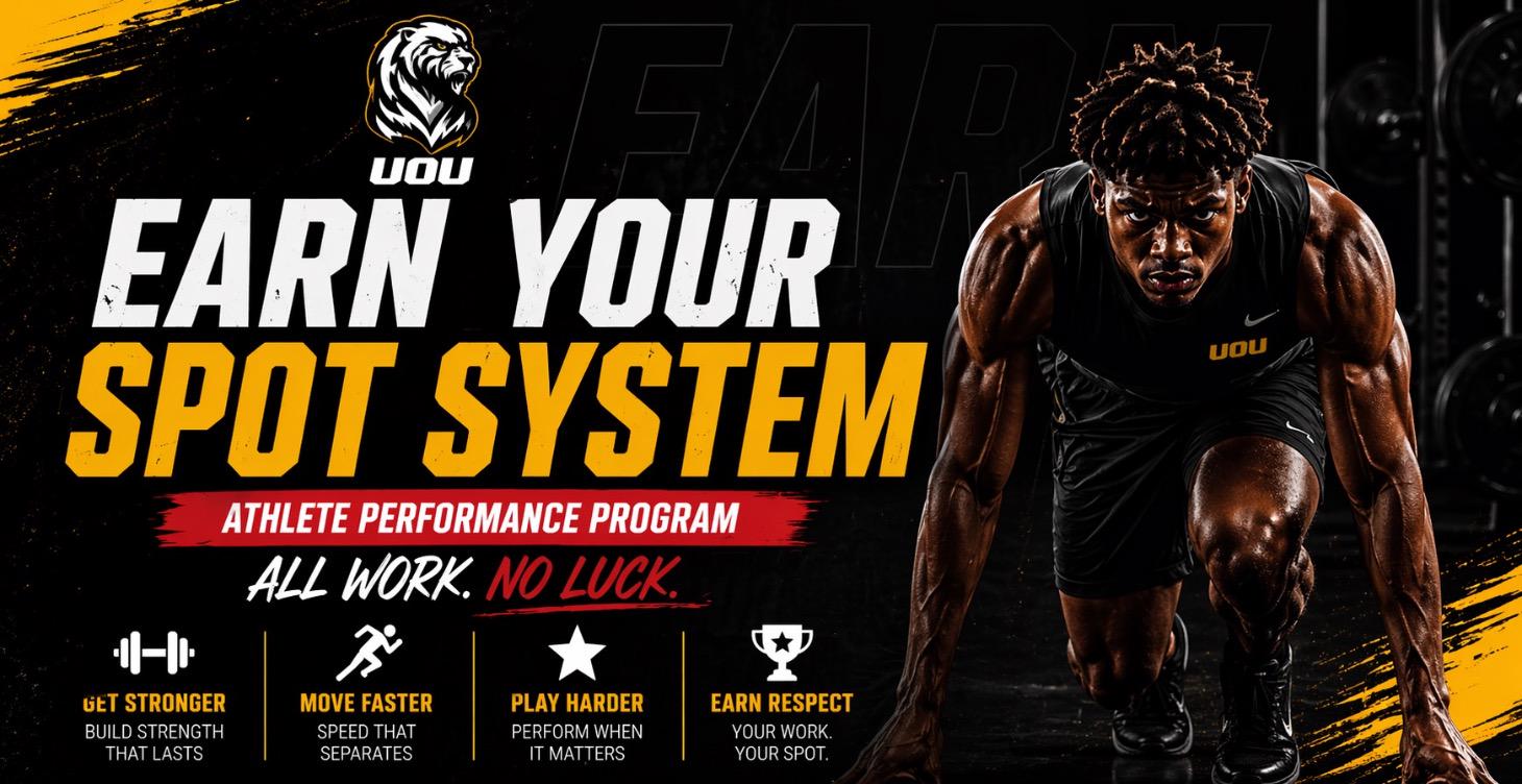Earn Your Spot ( Athletes only)