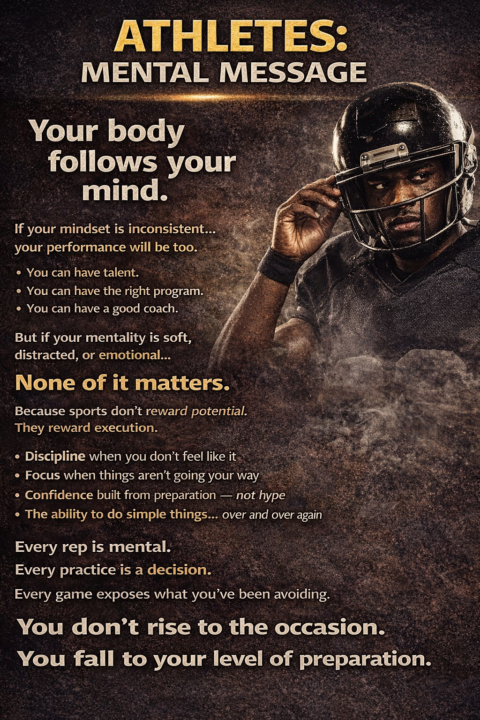 Athletes- Mental Message 