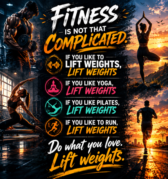 Lifting Weights Is The Answer 