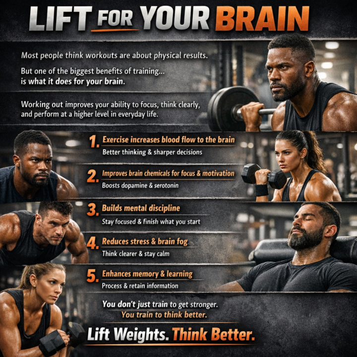 Lift for your brain not just your body 
