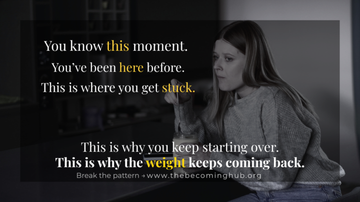 Candice, what Do Patterns Have To Do With Weight Loss?
