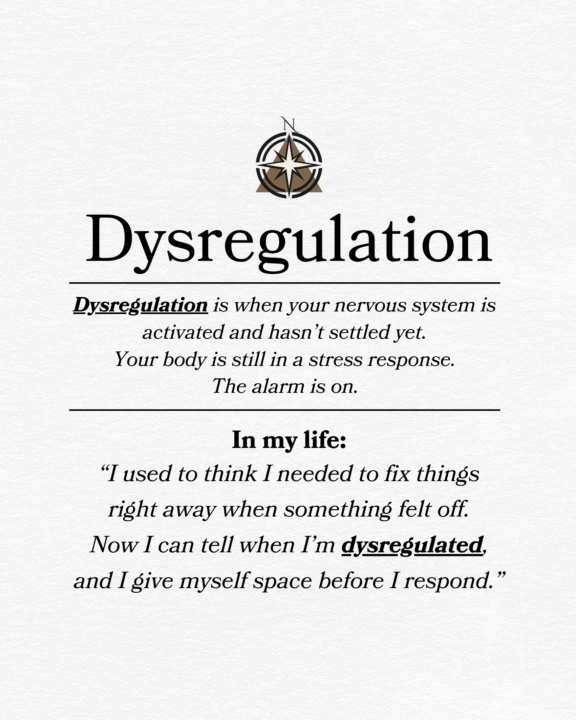 🟣 THURSDAY — Vocabulary: Dysregulation (APRIL 9)