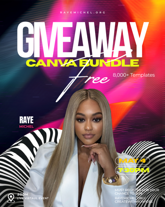 💗💛GIVEAWAY TIME: 8,000+ FREE CANVA Templates 💗💛