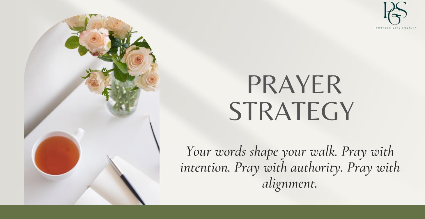 7. Prayer Strategy