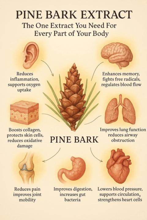 Lets talk about the majic of pine bark! 
