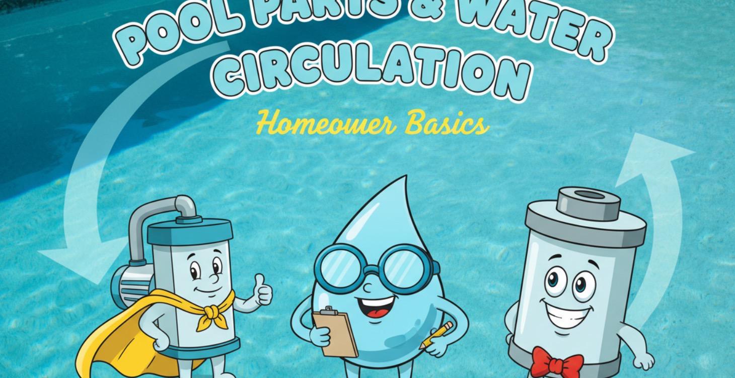 Basics of Pool Parts and Water Circulation
