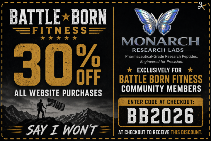 Special offer from Monarch Research Labs