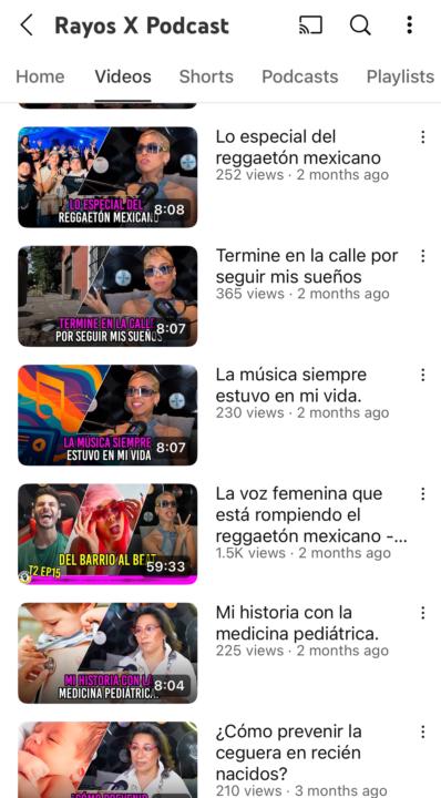 Canal de casi 2M sin vistas 