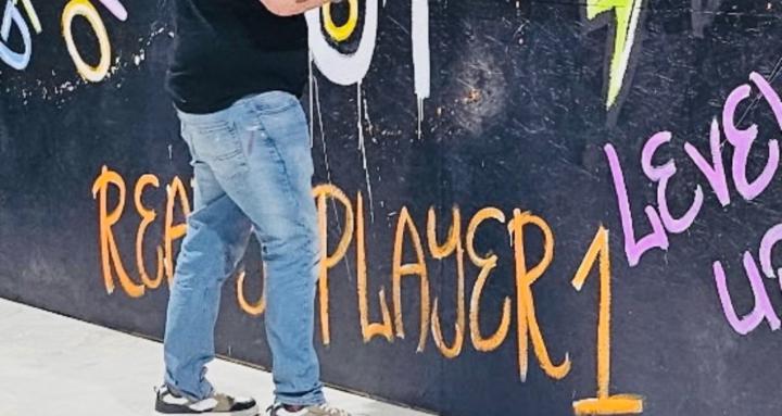 Banner Painting with Josh