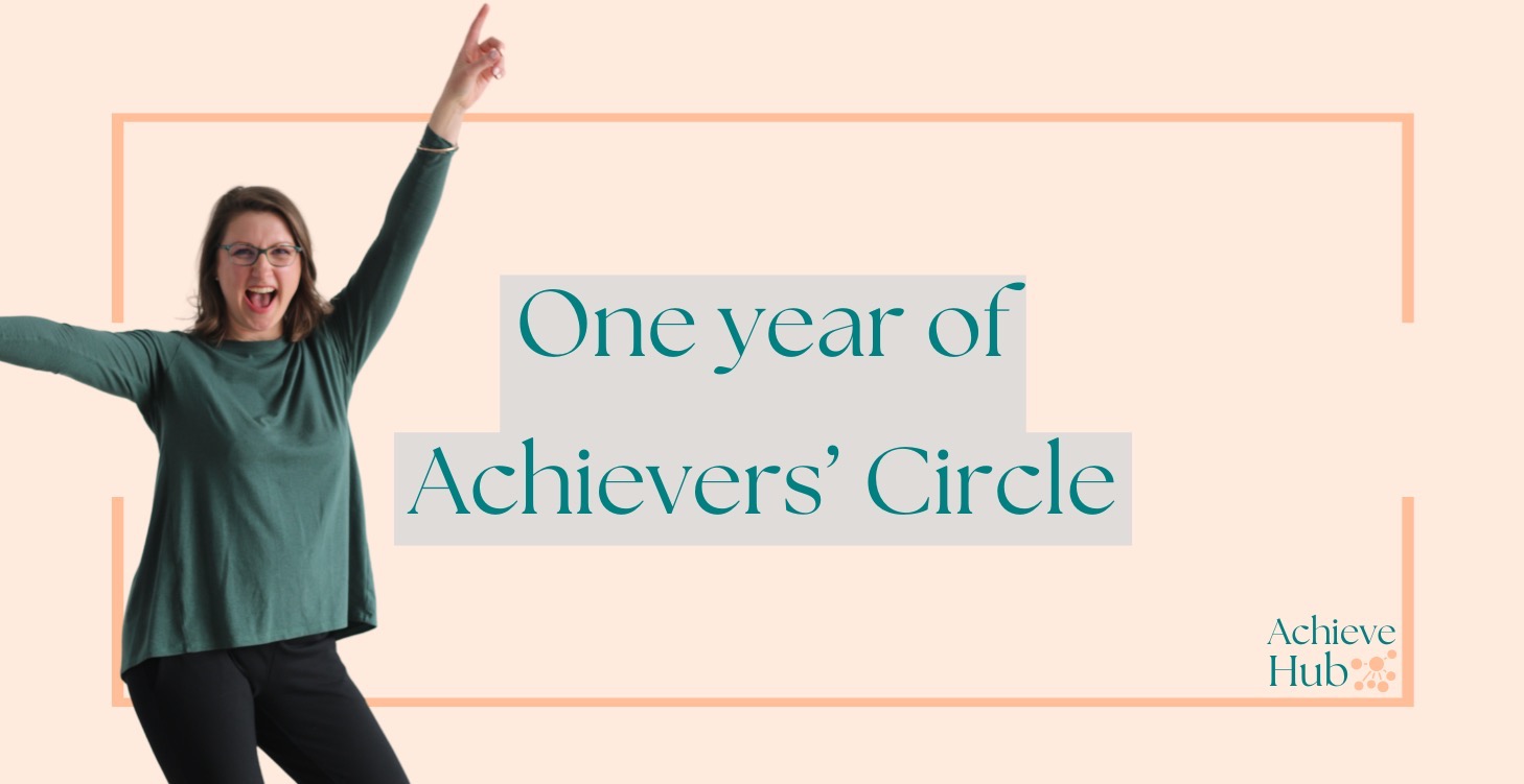 🎉 One year of Achievers' Circle 🎉