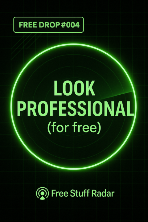 ⚡️ Today’s Free Stuff: AI Tools That Make You Look More Professional Than You Are 💼🤖