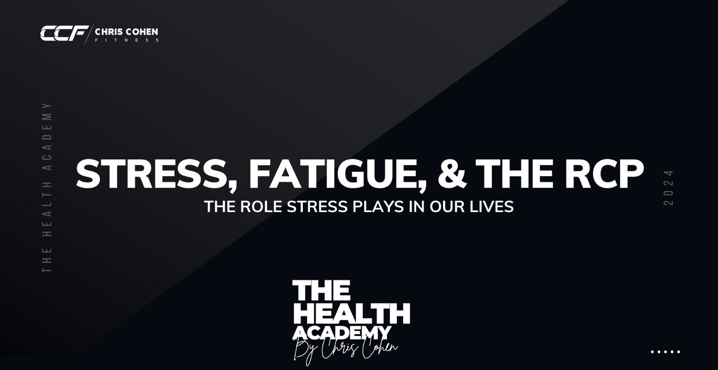 Stress, Fatigue, and The RCP