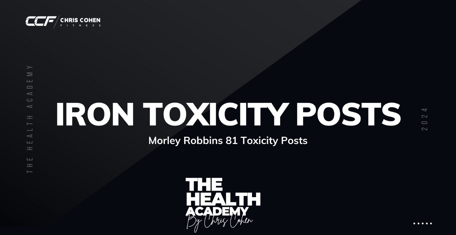 Iron Toxicity Posts