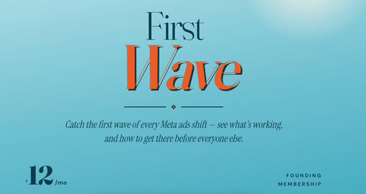 First Wave Meta Ads Membership