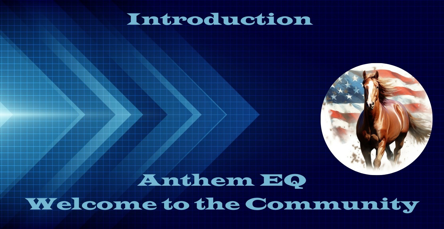 Intro: Welcome to Anthem EQ community. Start here!