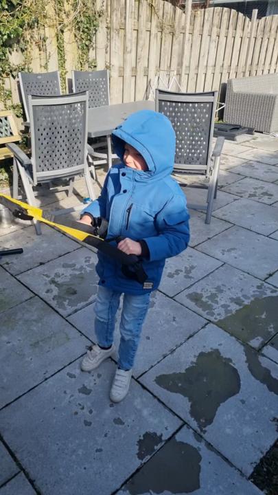 Begonnen met trainen 