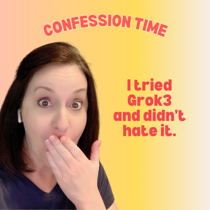 #CONFESSION - I tried Grok3 & it didn't suck🙄