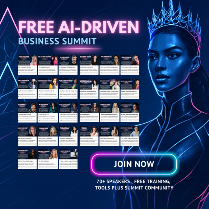 AI-Driven Business Summit starts MONDAY!