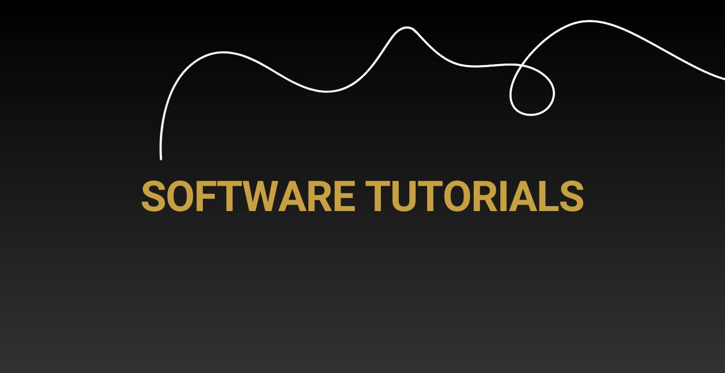 Software Tutorials