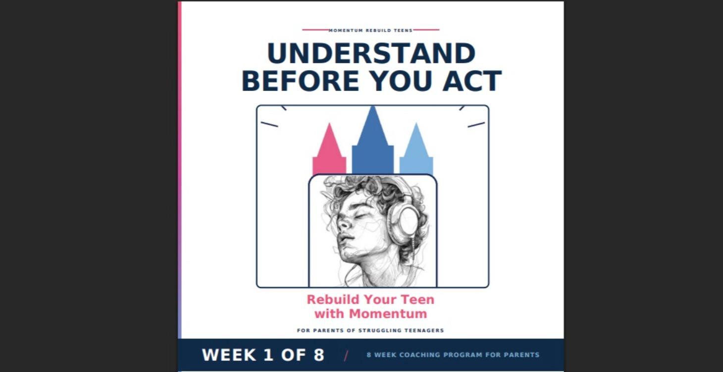 Understand Before You Act #1
