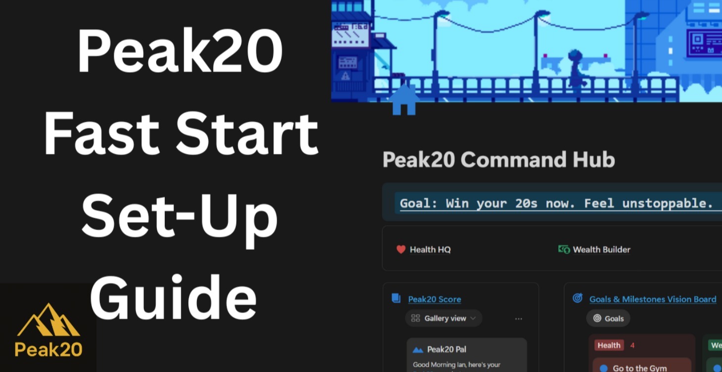 Setting Up Your Peak20 Accelerator