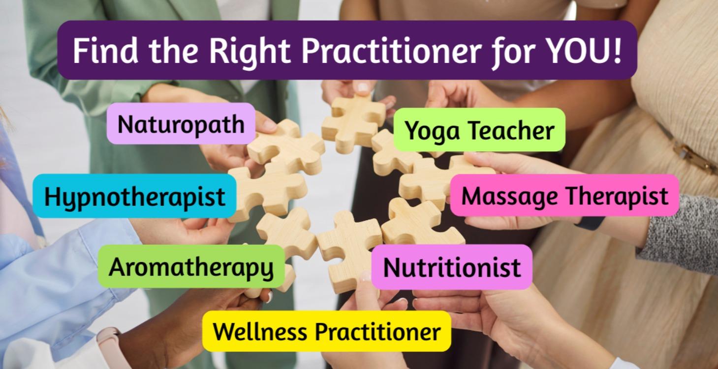 Find the Right Practitioner for YOU (or your PET)