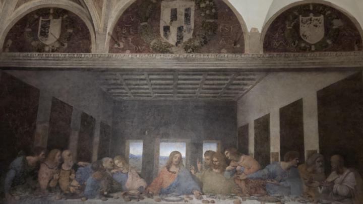 Pictures of The Last Supper Painting in Milan