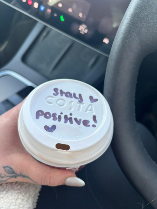 A lovely touch from Costa 🤍🥰