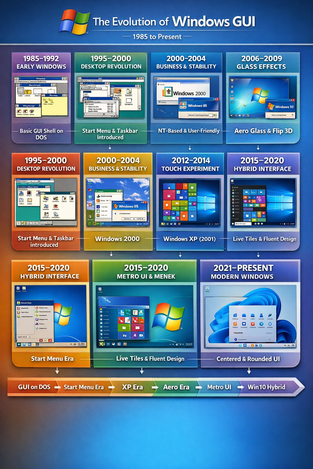 A history in GUI revolution · Computer Tommy