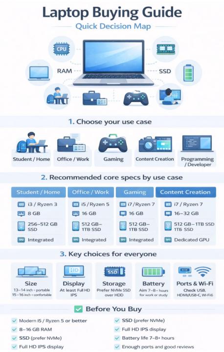 A Guide for Buying a New Laptop