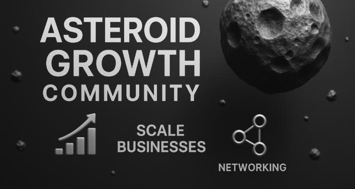 Asteroid growth community