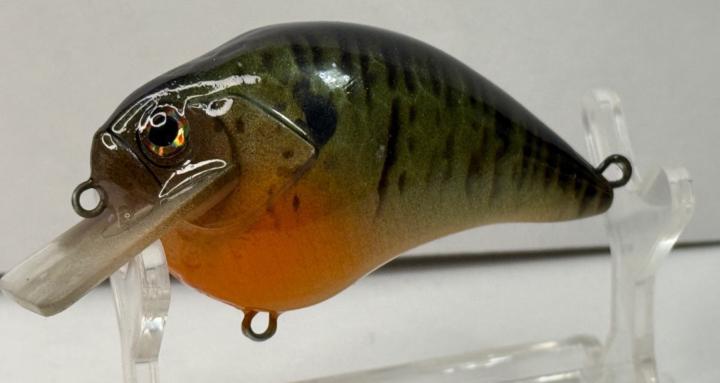 Airbrushed fishing lures