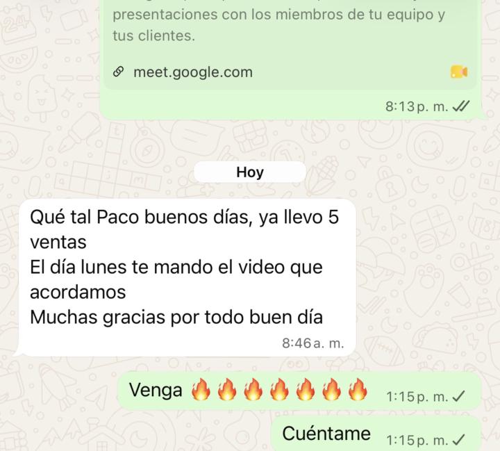 Hoy desperté con este mensaje 🔥🔥