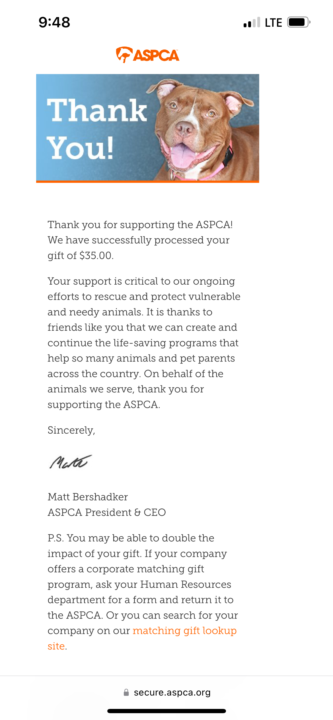 Donation