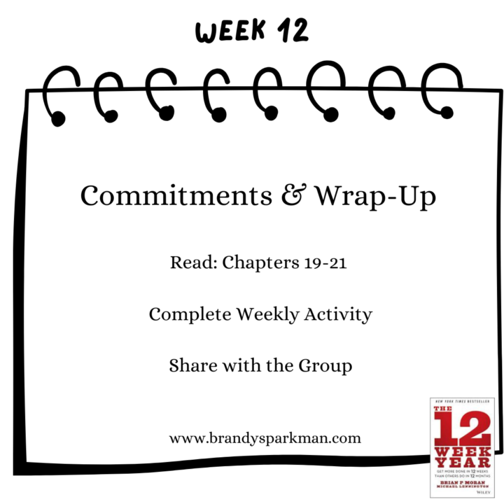 💡 Week 12: Commitments & Wrap Up