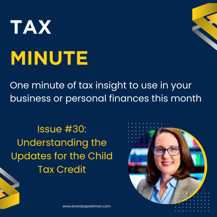 Tax Minute Update